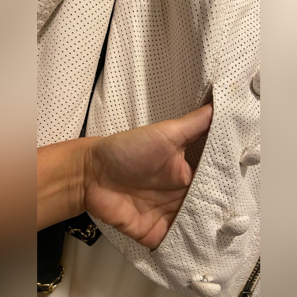 Vintage L.G.B (Le Grande Bleu/Japan) soft leather Rockstar-style jacket. Rare💕 - Picture 9 of 16